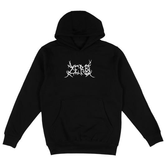 Front view of Zerb's Nox Hoodie